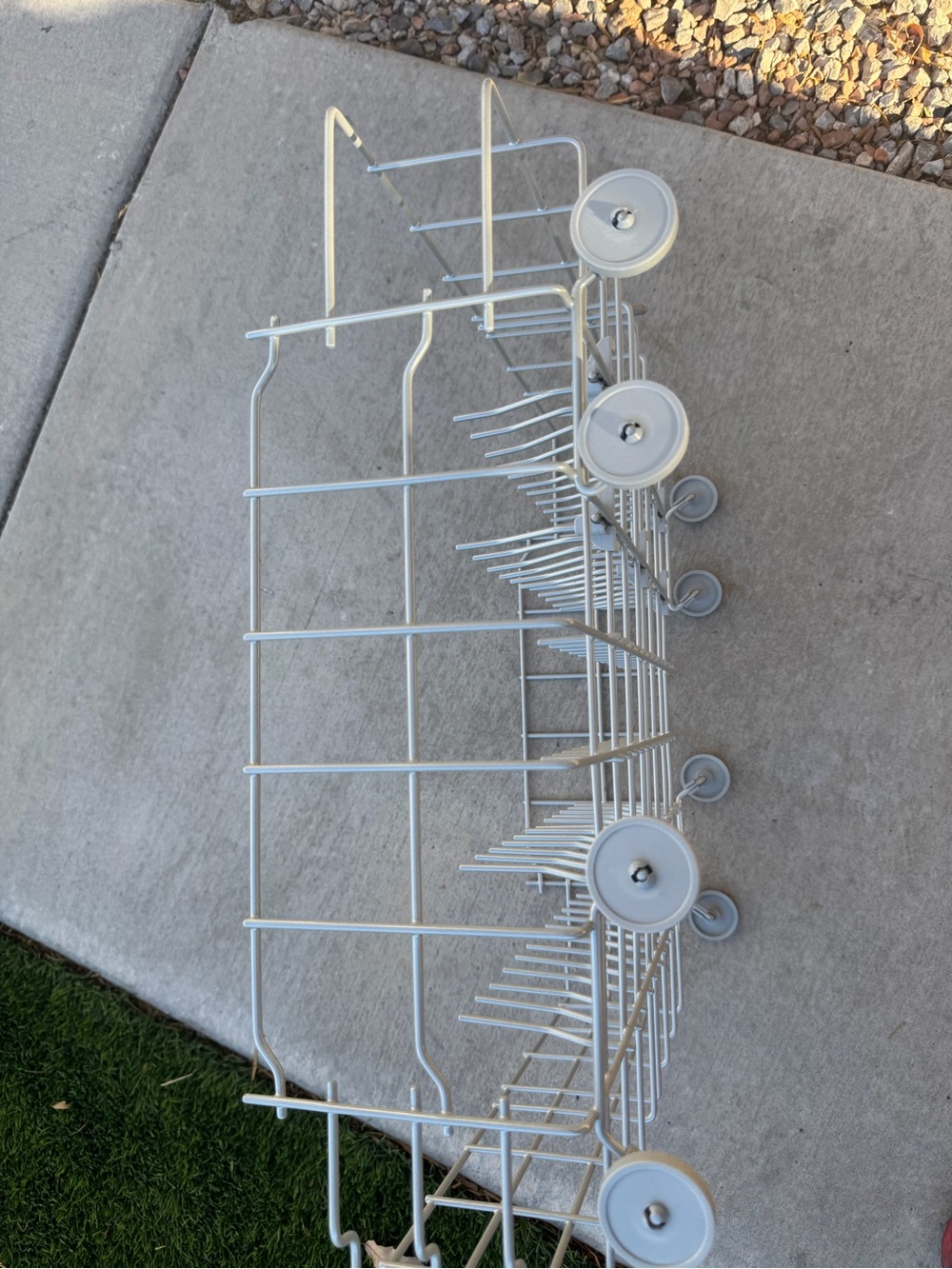 Universal White Dishwasher Rack Replacement - Top Rack - Picture 2 of 3